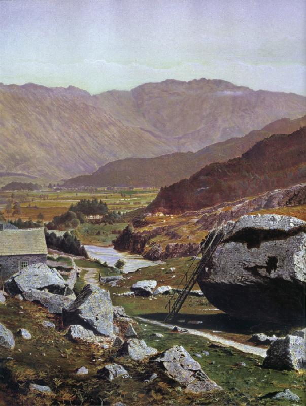 Atkinson Grimshaw Bowder Ston, China oil painting art